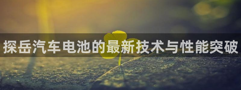 优发国际网官网17w8：探岳汽车电池的最新技术与性能突破