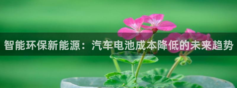 优发娱乐pt官网客户端：智能环保新能源：汽车电池成本降低的未来趋势